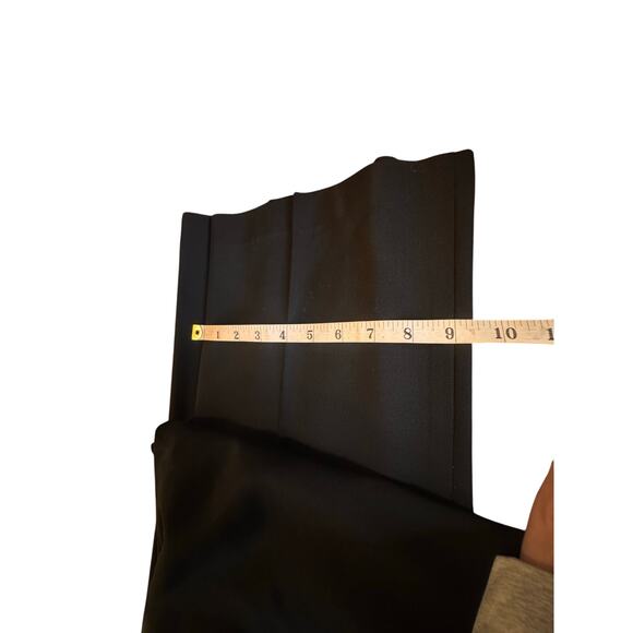 Theory Women’s Black Classic Wool Blend Straight Leg Dress Pants Size 8 - Picture 12 of 12